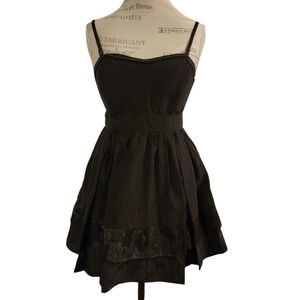 Black Babydoll dress spaghetti strap.
